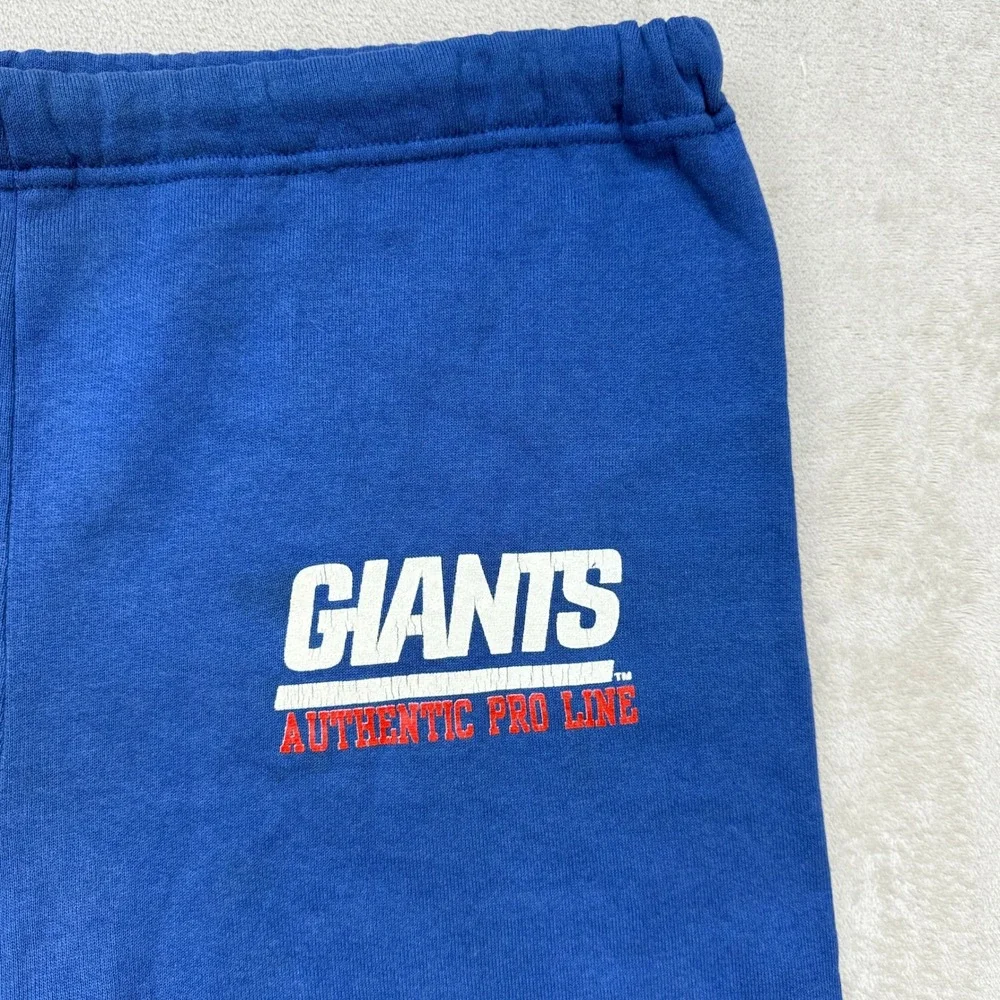 VTG Russell Athletic New York Giants Sweatpants Men Medium Blue Pro Line NFL USA